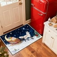 thumbnail image 1 of Christmas Non-Slip Door Mat, Absorbent Kitchen Bathroom Floor Mat with Holiday Design, Washable(Q), 1 of 6