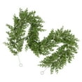 thumbnail image 1 of Christmas Norfolk Garland Fork - 70.9in Artificial Green Garland for Table, Fireplace, Wall, and Home Decorations, 1 of 5