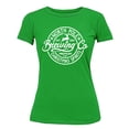 thumbnail image 1 of Christmas North Pole Brewing Co Christmas Spirits Shirt Women's T-shirt For Women, 2XL, Green, 1 of 6