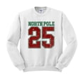 thumbnail image 1 of Christmas North Pole Sweatshirt Unisex Small White, 1 of 5