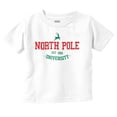 thumbnail image 1 of Christmas North Pole University Toddler Baby Graphic T Shirt Brisco Brands 6M, 1 of 1
