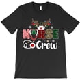 thumbnail image 1 of Christmas Nurse Crew Funny Scrub Tops Holiday Graphic H25671 T-Shirt, for Men and Women, Up to Size 5XL, 1 of 2