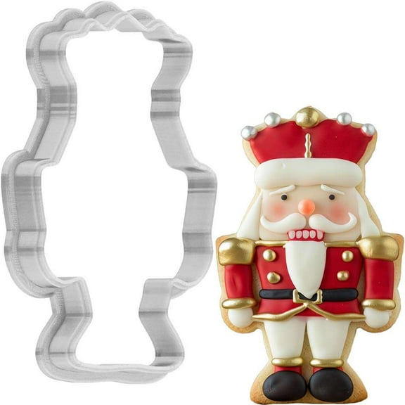 Christmas Nutcracker Cookie Cutter 4 Inch Made in USA by WONDERTORY