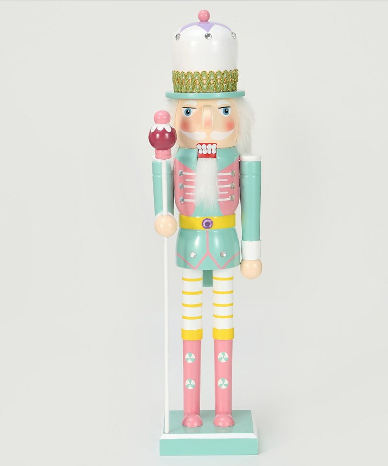 Christmas Nutcracker Decoration Wooden Nutcracker Ornament Soldier