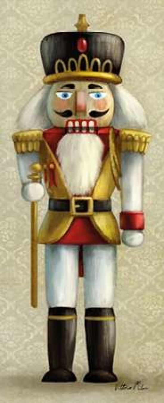 Christmas Nutcracker I Canvas Art - Vittorio Milan (10 x 20)