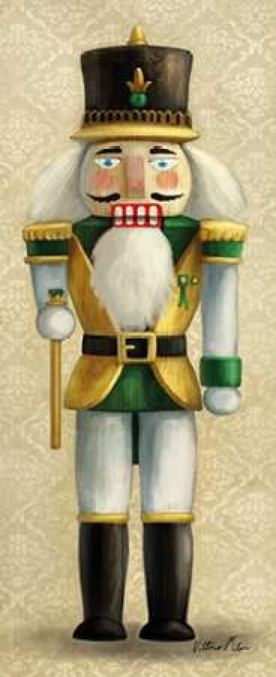 Christmas Nutcracker II Canvas Art - Vittorio Milan (10 x 20)