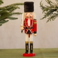 Christmas Nutcracker Ornament Small Wooden Nutcracker Soldier Hanging