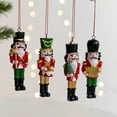 thumbnail image 1 of Christmas Nutcracker Pendants Adorable Cartoon Design Create Atmosphere with Hanging Lanyard Resin Xmas Pendant, 1 of 7