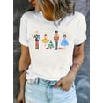 thumbnail image 1 of Christmas Nutcracker Print Unisex T-Shirt Festive Holiday Classic Art Design up to size 5XL, 1 of 2