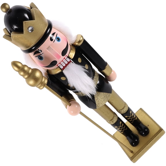 Christmas Nutcracker Puppets Christmas Sto Wood Nutcracker Figurine Bedroom Decore Nutcracker Doll Xmas Table Ornament
