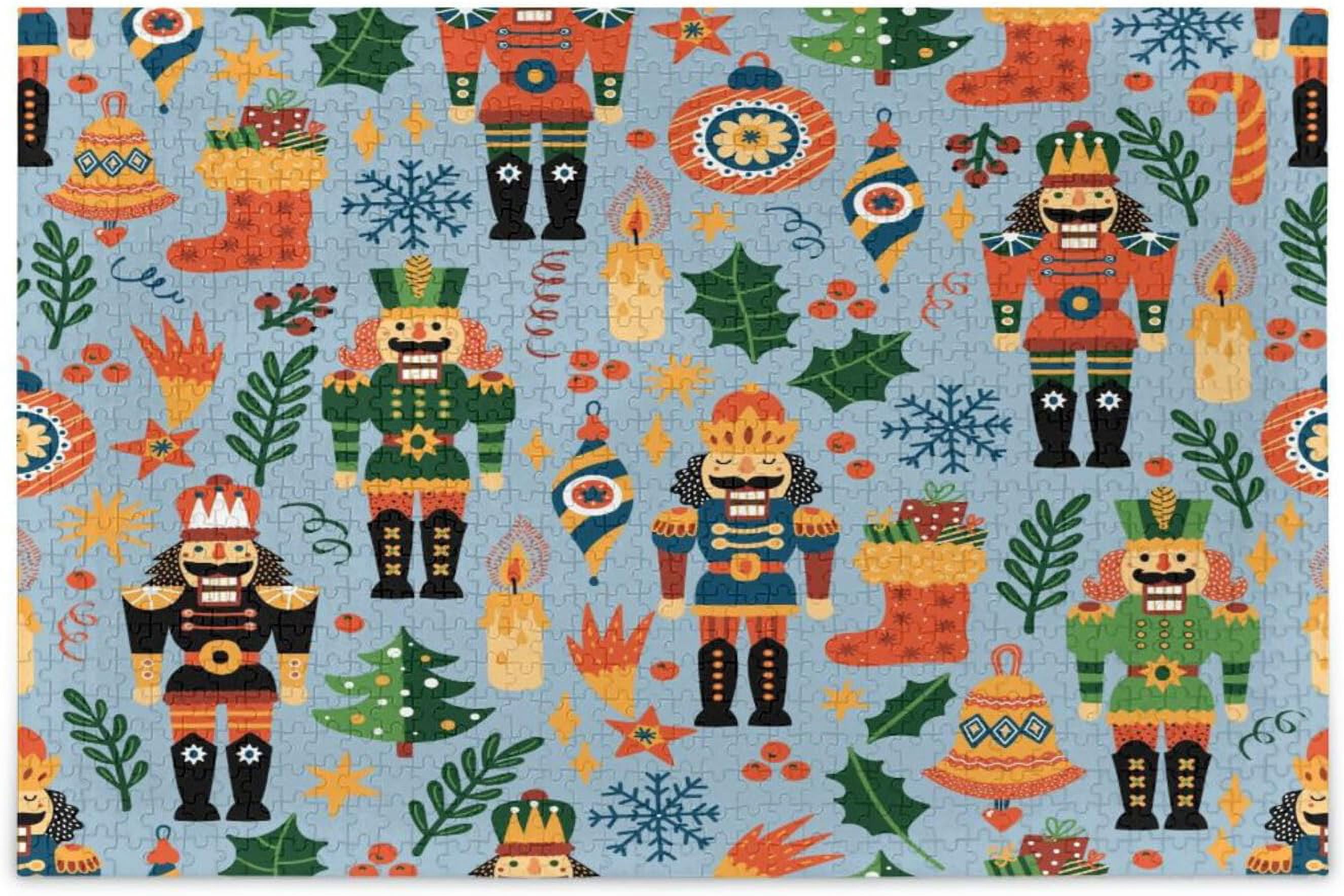 Christmas Nutcracker Puzzles for Adults 1000 Pieces, Fun Puzzles for