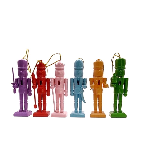 Wizardi Classic Wooden Festive Decoration - Christmas Nutcracker Set F07M14-11-N01616