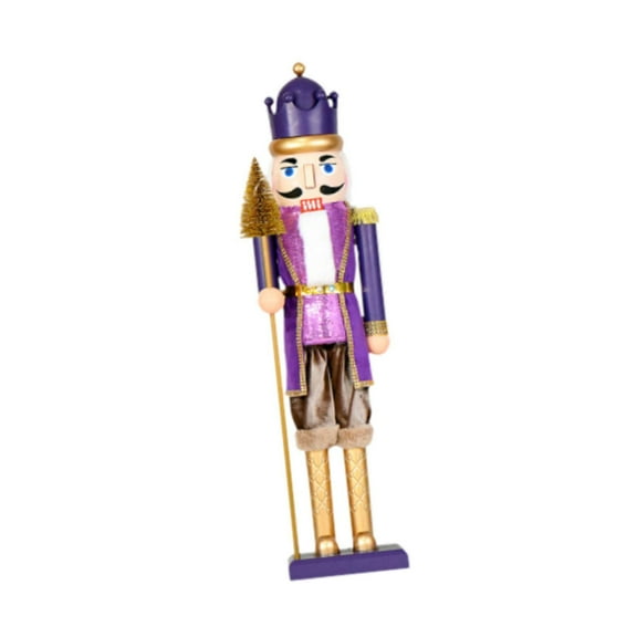 Christmas Nutcracker Soldier Party Decoration Traditional Desktop Figurine PP Material Festive Holiday Display