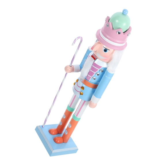 OFFIGAM Sky Wooden Nutcracker Holiday Decoration Unique Christmas Home Decor Collectible Figurine