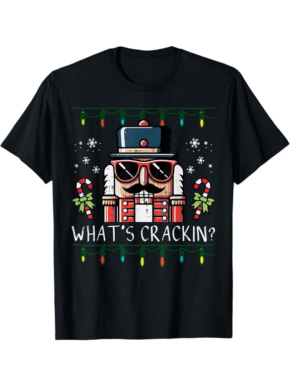 Funny Christmas T-Shirt Humor Graphic Holiday Mens Tee