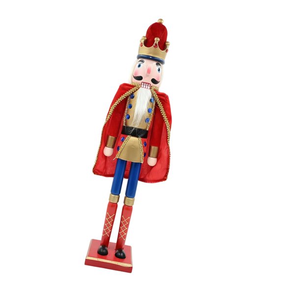 Christmas Nutcrackers Figures,Handmade Wooden Queens Christmas Decorations Traditional Nutcrackers Decorations