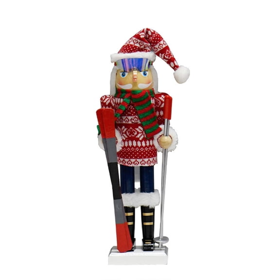 Christmas Nutcrackers Figures, Wooden Soldier Christmas Decorations Traditional Nutcrackers Decoration