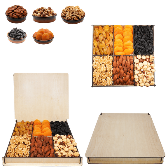 Christmas Nuts Fruit Gift, Business Customer Boxes, Gourmet Food, Holiday, Secret Garden's