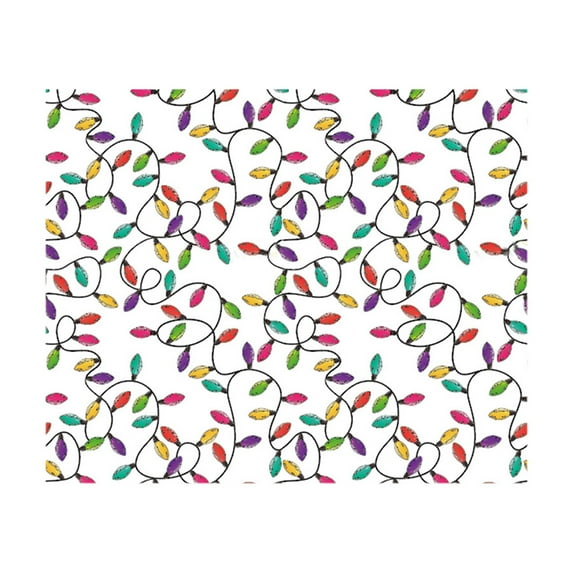 Christmas Ocean Animal Pattern Wrapping Paper Holidays Giving Goodie Packing Paper for Xmas, Pack of 1, Multicolor