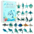 thumbnail image 1 of Christmas Ocean Friends Countdown With 24 Days of Acrylic Hanging Ornament Blind Box for Adults DIY Craft Holiday Wall Decor Very Lovely Festive Gift Set for Sea Lover Home Decoration, 1 of 9