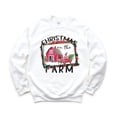 thumbnail image 1 of Christmas On The Farm Barn | Sweatshirt, 1 of 4