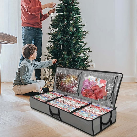 Christmas Organizer Xmas Tree Storage Bag, Christmas Tree Storage Container, Christmass Bags Ornament Storage Boxes, Christmas Tree Container Storage Bag(1PC)