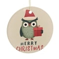 thumbnail image 1 of Christmas Ornament 2024 Ornament Christmas Owl - Festive Design-3 Best Gifts for Christmas Housewarming Gift, 1 of 8