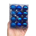 thumbnail image 1 of Christmas Ornament 24 Pcs/Set Glitter Chic Christmas/Birthday/Wedding Baubles Ornament Ball Party Home Decor New Year, 1 of 7