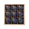 thumbnail image 1 of Christmas Ornament Ball Hanging Decor, Festive Tree Decoration For Wreath Window Fireplace Or Party Display, Holiday Home Accent, 1 of 4