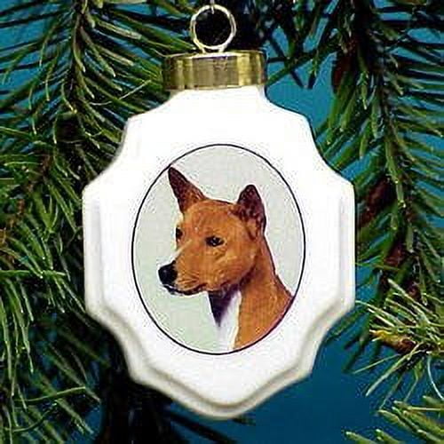 Christmas Ornament: Basenji