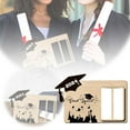 Christmas Ornament Daughter 1 Graduation Box Wooden Graduation Card Box