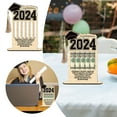 Christmas Ornament Glass Retro Ornament Set 🎓2024 Graduation Holder For