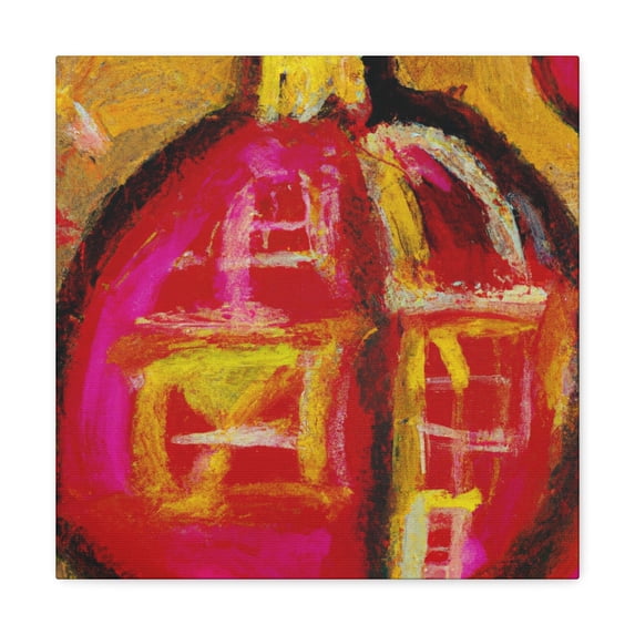 Christmas Ornament Glow - Canvas