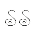 thumbnail image 1 of Christmas Ornament Hooks Silver, Spiral Christmas Ornament Hooks, Christmas S Shaped Ornament Hangers for Hanging Christmas Balls, Christmas Tree Party Decoration 2 Pack ( 80 Count), 1 of 6