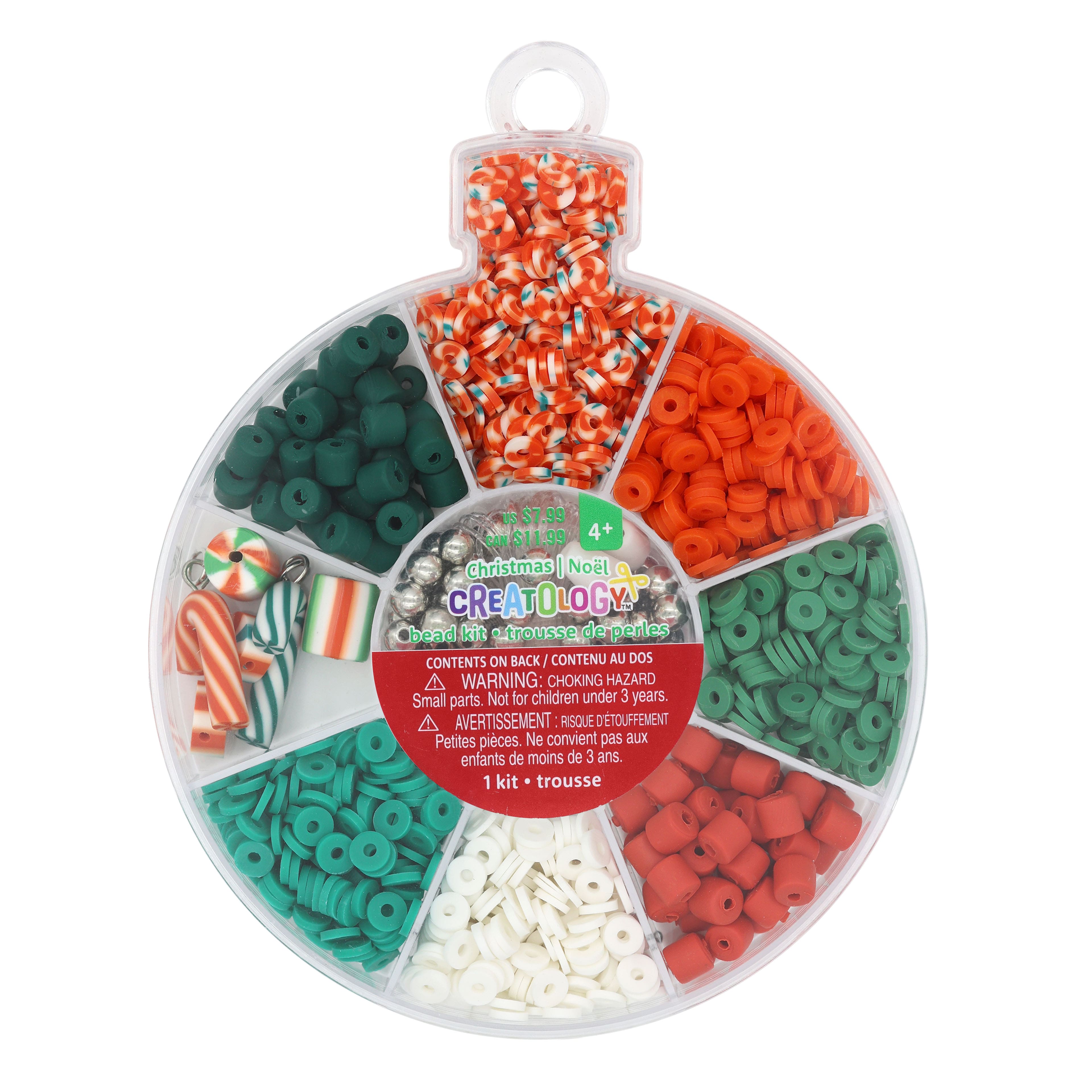 Christmas Ornament Shapes Bead Kit by Creatology™Christmas Craft Kit