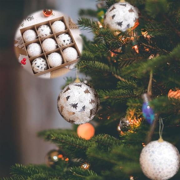 Christmas Ornament Storage Box with Foam Inserts, Holiday Decor Organizer for Christmas Tree Ornaments and Hanging Pendants, Family Gathering Gift for Mantel Display and Seasonal Akmoler