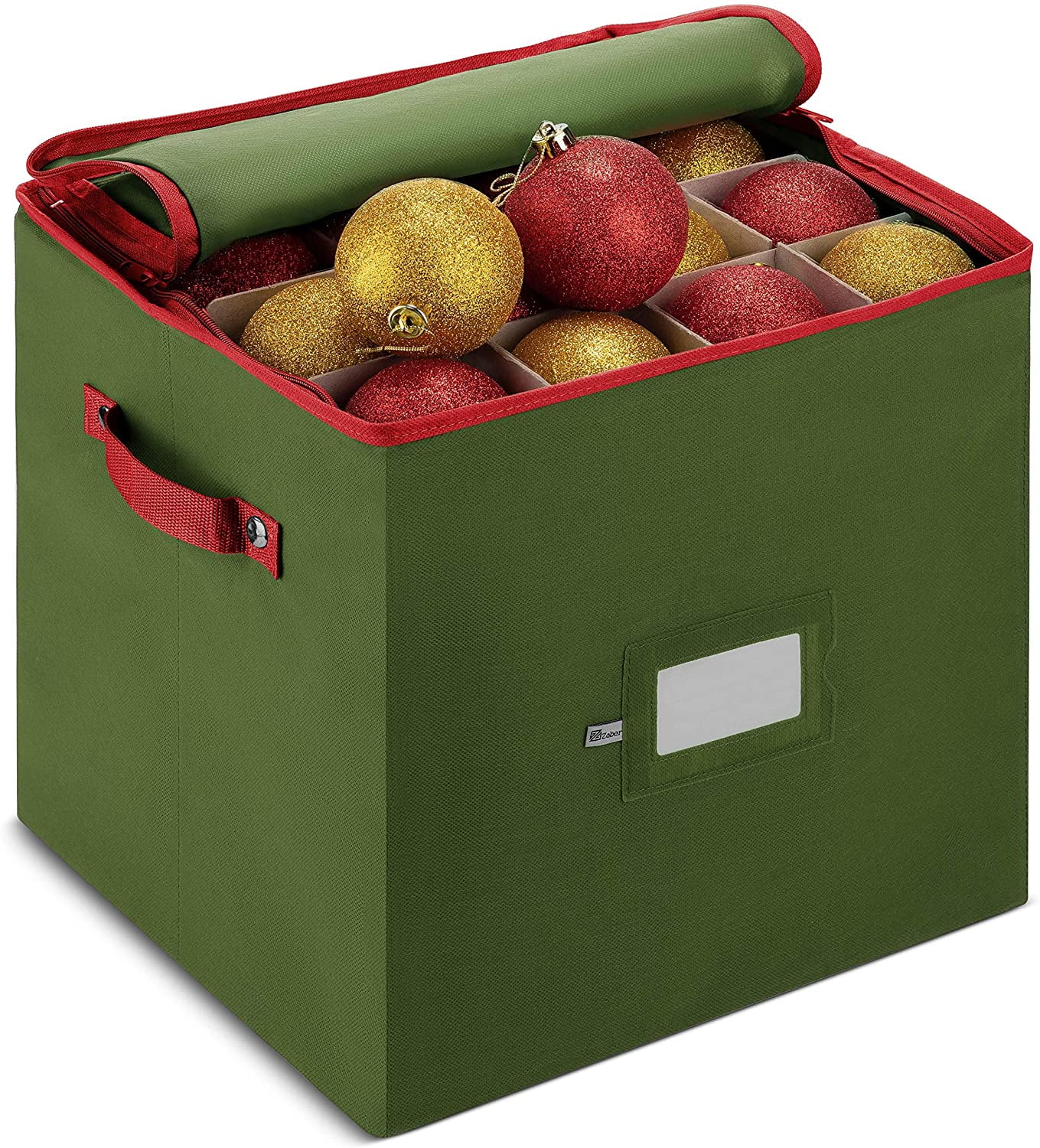 StorageBud Large Christmas Ornament Storage Box with Adjustable Dividers - Ornament  Storage Container For 128 Holiday Ornaments - On Sale - Bed Bath & Beyond -  36784851