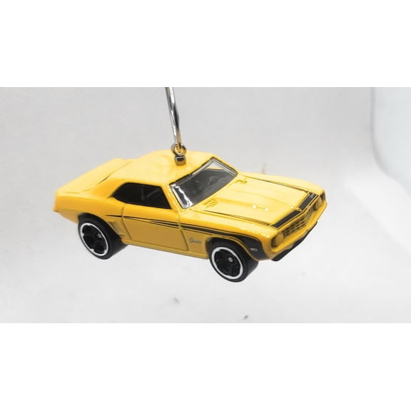 Christmas Ornament Xmas for 1969 COPO Camaro Yellow