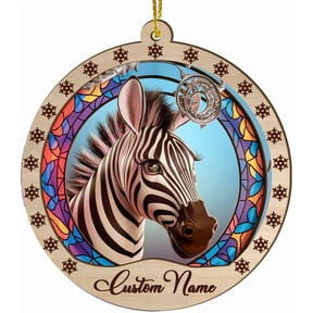 Zebra Ornaments