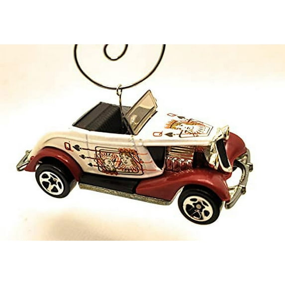 Christmas Ornament for 1933 Ford Roadster Queen of Spades