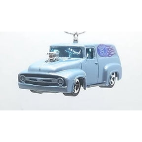 Christmas Ornament for 1956 Ford Panel Van Light Blue