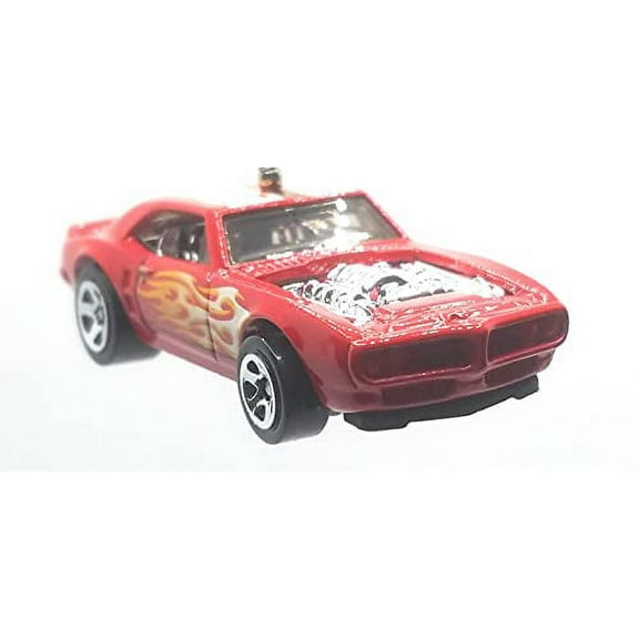 Christmas Ornament for 1967 Ponitac Firebird Red White Flames