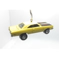 thumbnail image 1 of Christmas Ornament for 1969 Plymouth Road Runner Yellow Black, 1 of 3