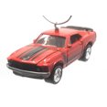 thumbnail image 1 of Christmas Ornament for 1970 Ford Mustang Boss 302 Red Black Stripes, 1 of 3