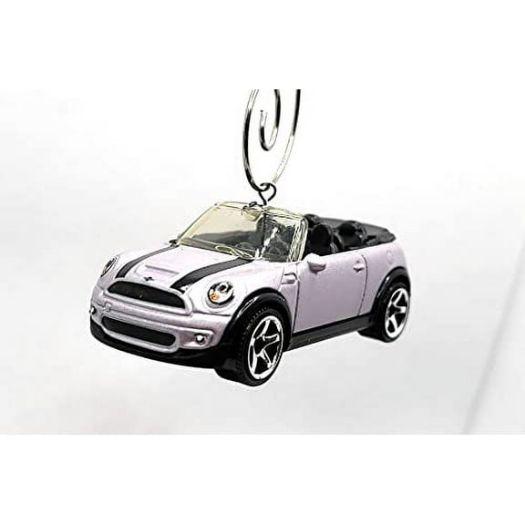 Christmas Ornament for 2010 Mini Cooper S Cabrio Purple