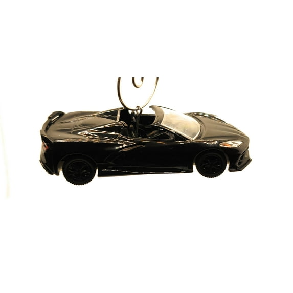 Christmas Ornament for 2021 Chevy Corvette Stingray C8 Black