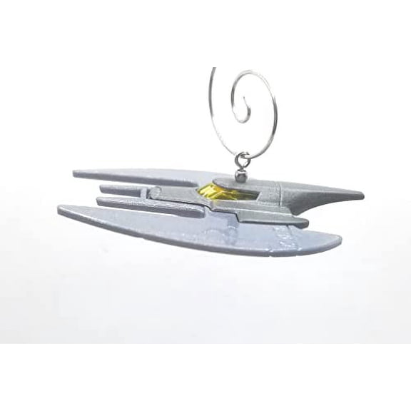 Christmas Ornament for Batman Bat Plane Gray