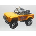 thumbnail image 1 of Christmas Ornament for Custom Ford Bronco Yellow Grey, 1 of 1