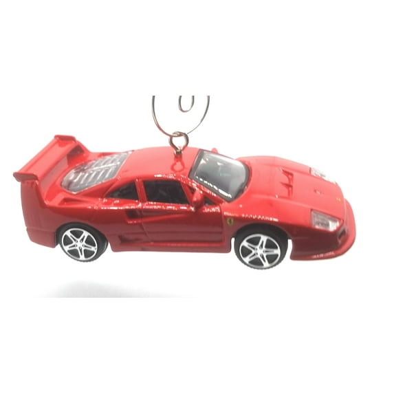 Christmas Ornament for Ferrari F40 Competizione 1:43 Large Red