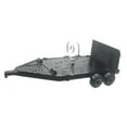 thumbnail image 1 of Christmas Ornament for Flatbed Car Hauler Trailer All Black, 1 of 3